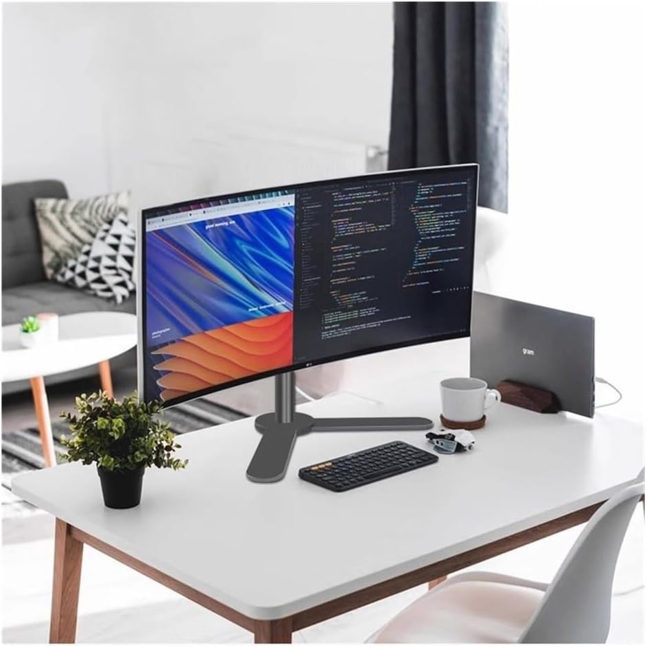 Kuycon G27X モニター スタンド Apple Studio Display vs Kuycon